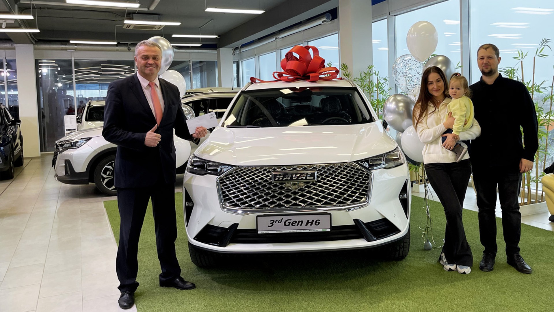 500-й автомобиль HAVAL был продан в Молдове