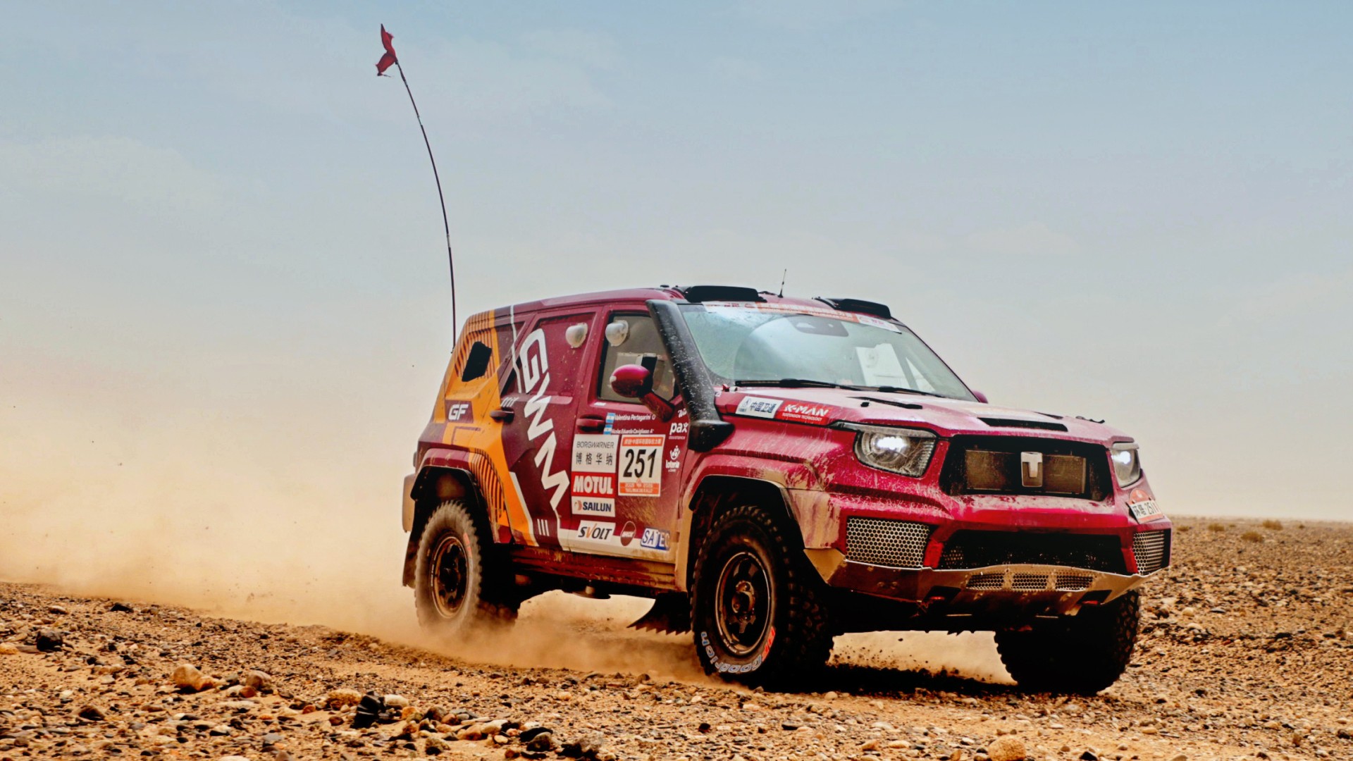 GWM на Taklimakan Rally 2026
