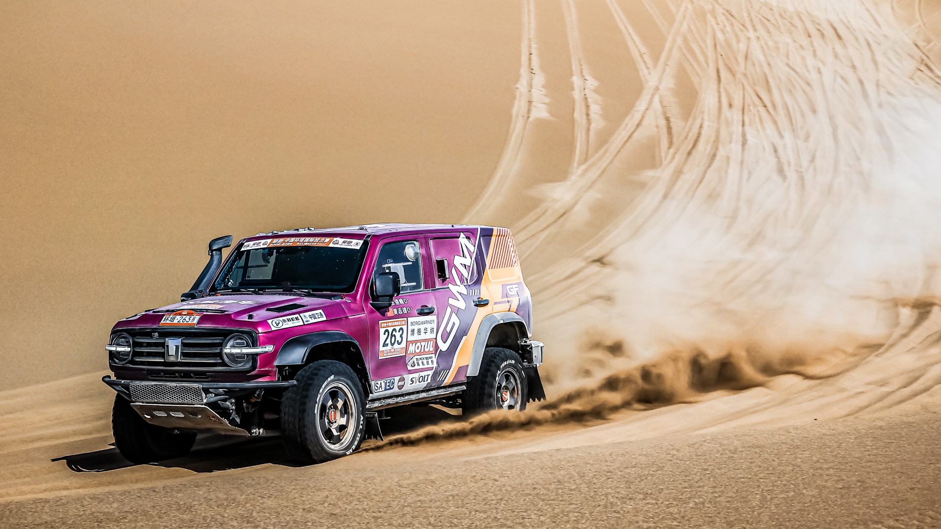 GWM на Taklimakan Rally 2026