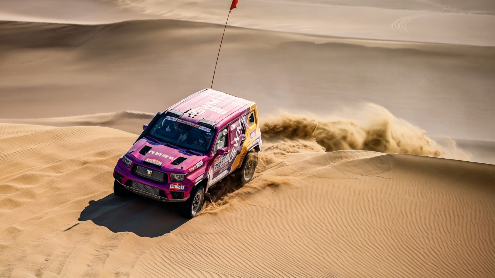 GWM на Taklimakan Rally 2026