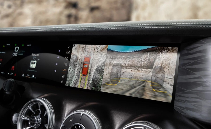 Функция «Прозрачный капот»