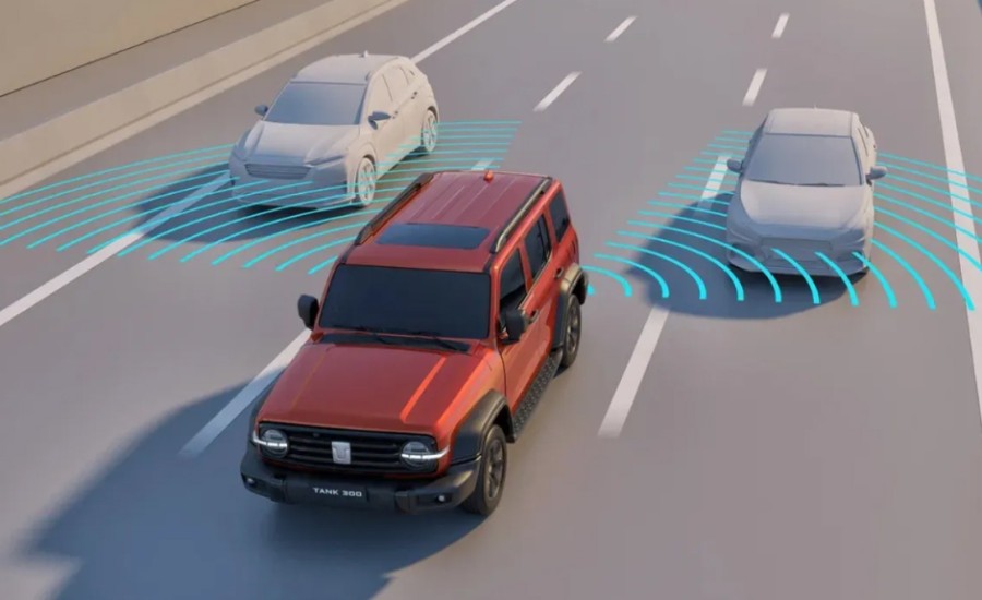 Продвинутая система мониторинга слепых зон