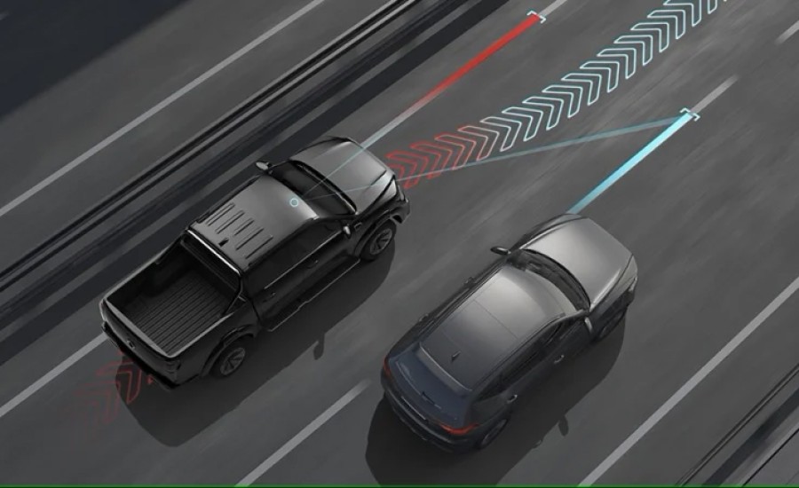 Система помощи удержания в полосе